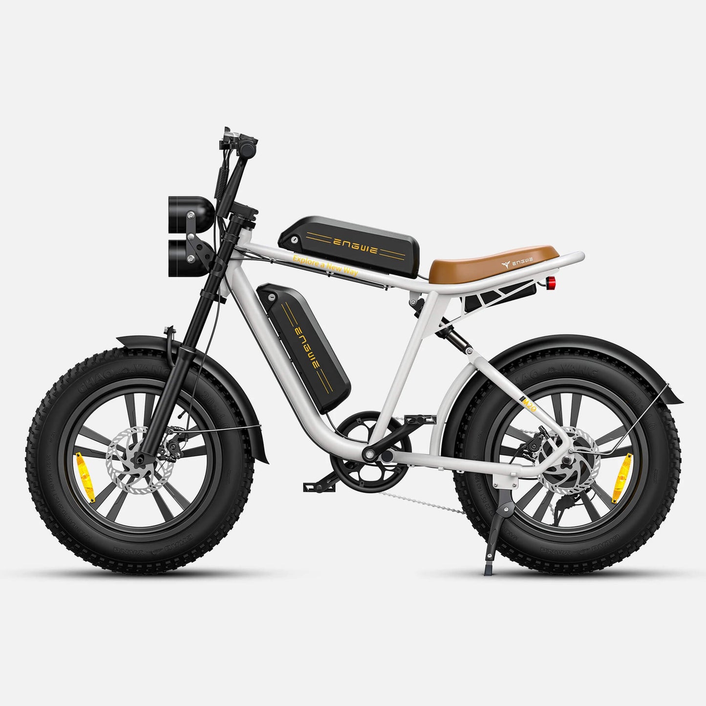 ENGWE M20 750W 75KM+75KM Dual Suspension Long Range Electric Bike