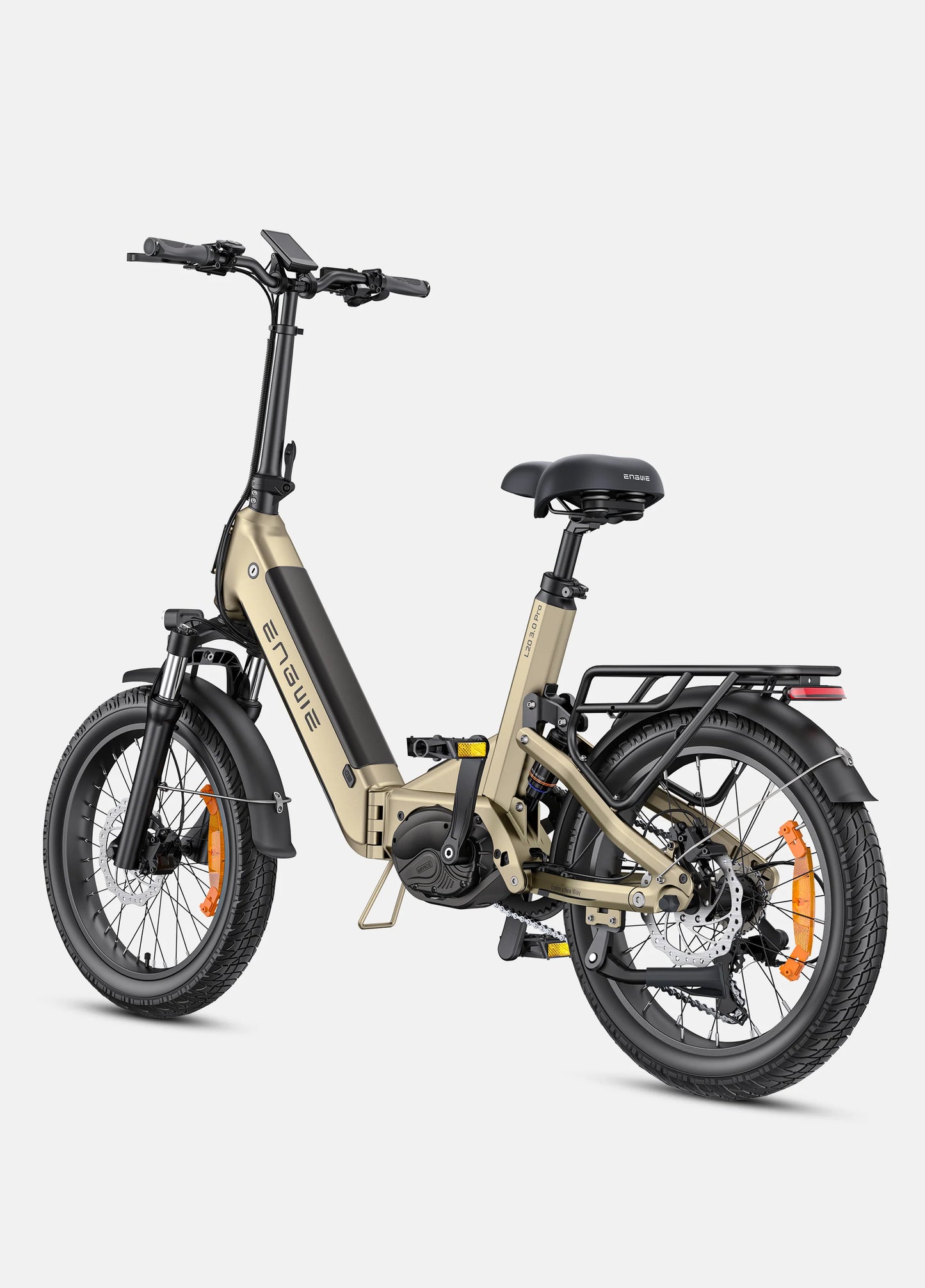 Engwe L20 3.0 Pro 250W 100Nm Mid-Drive Motor Full Suspension Compact Electric Bike