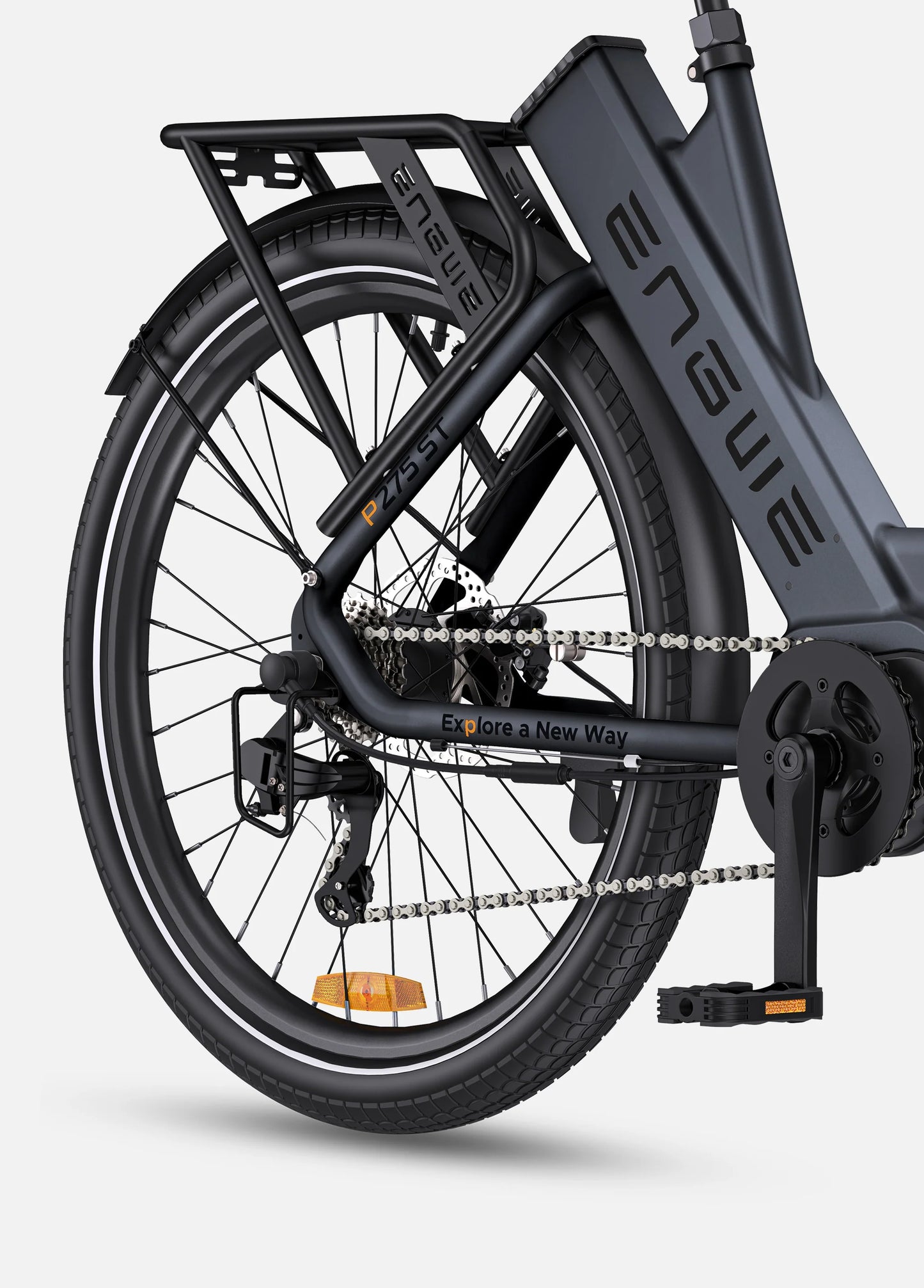 ENGWE P275 ST 260Km 250W 19.2Ah Samsung Cells Mid-drive Motor Commuting Electric Bike