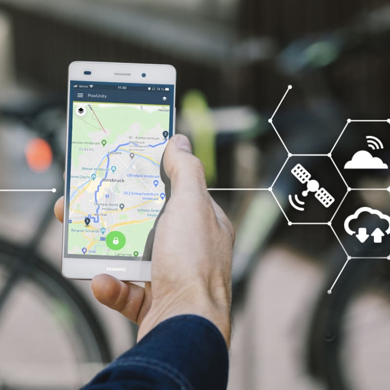 BikeTrax for Bosch E-Bike GPS Tracking , 9-100V