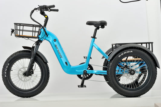 Revom T2 Fat Tyre Electric City and Mountain Trike Electric Bike
