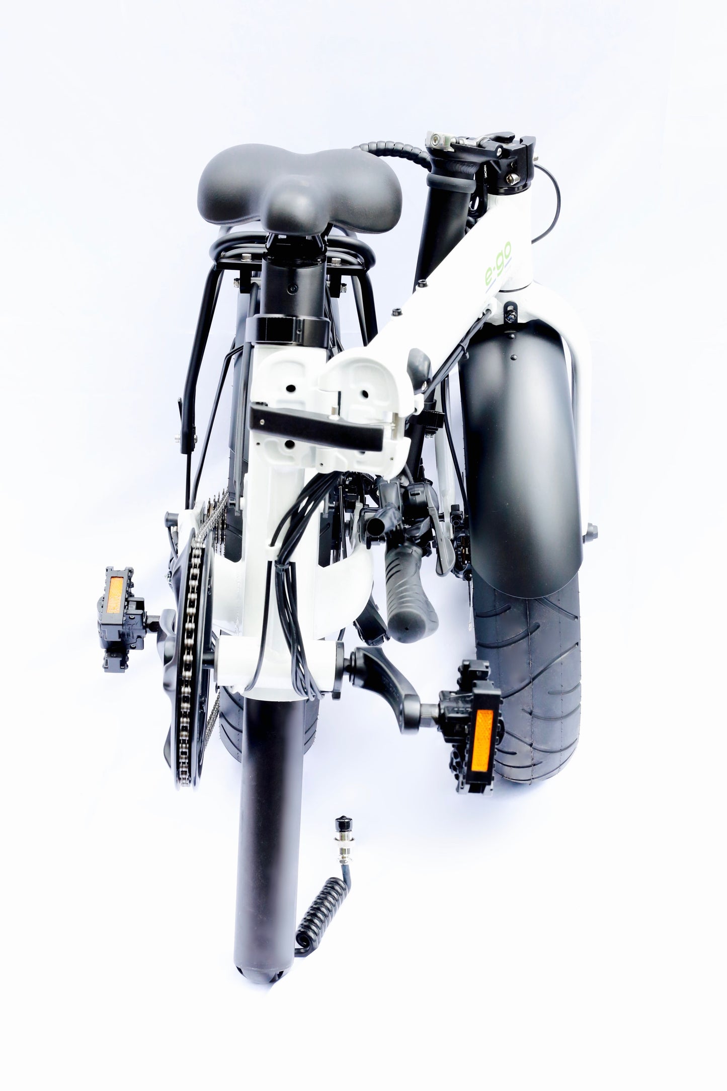 E-Go Max+ Fat Tyre Folding City Urban Electric Bike 250w