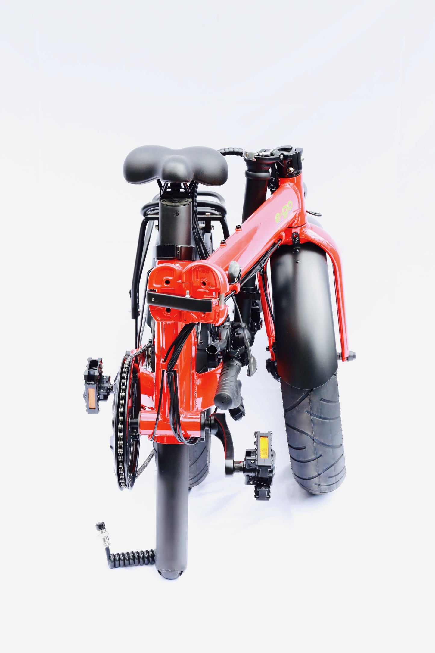 E-Go Max+ Fat Tyre Folding City Urban Electric Bike 250w