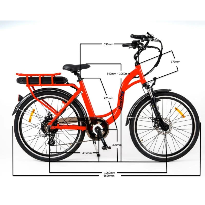 RooDog Chic Grande City Step Through Commuting 250W 36V Electric Bike