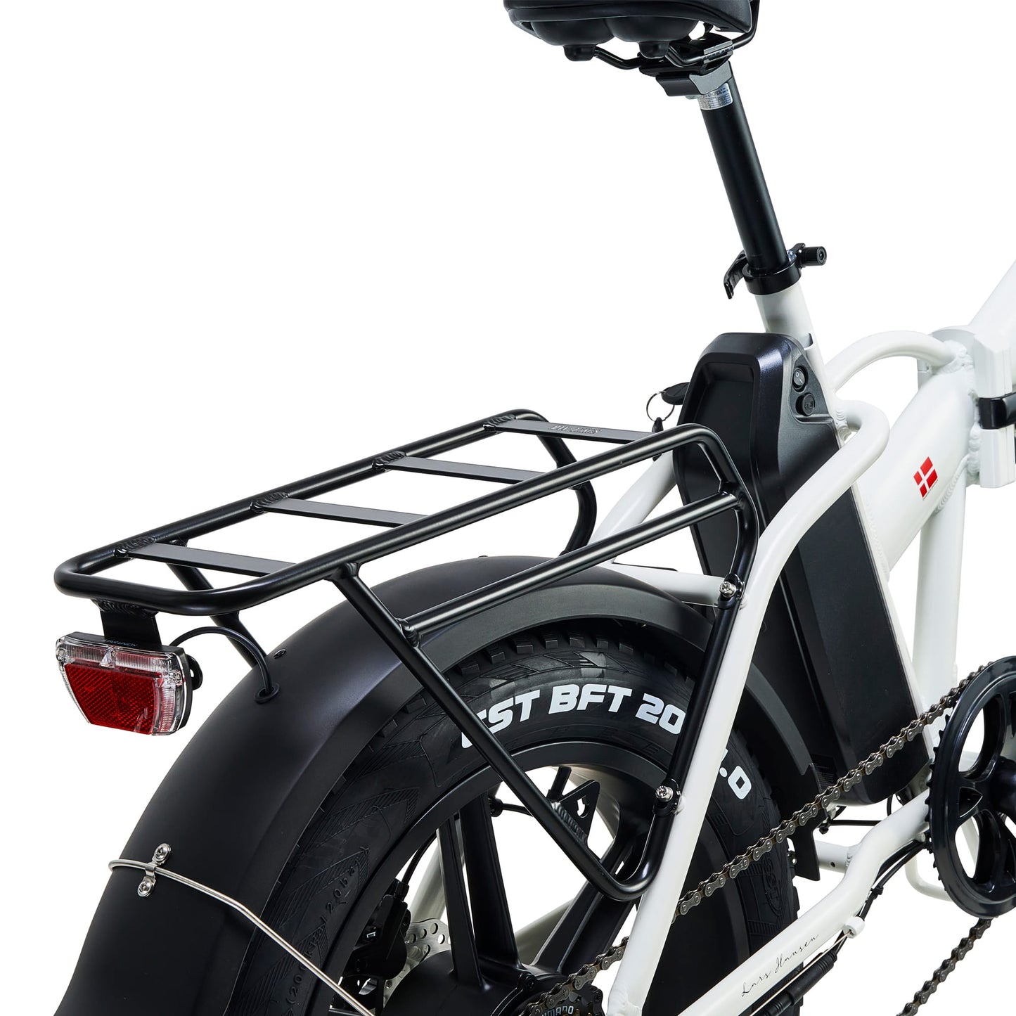 Hygge Vester 250W White Foldable All Terrain & City Electric Bike