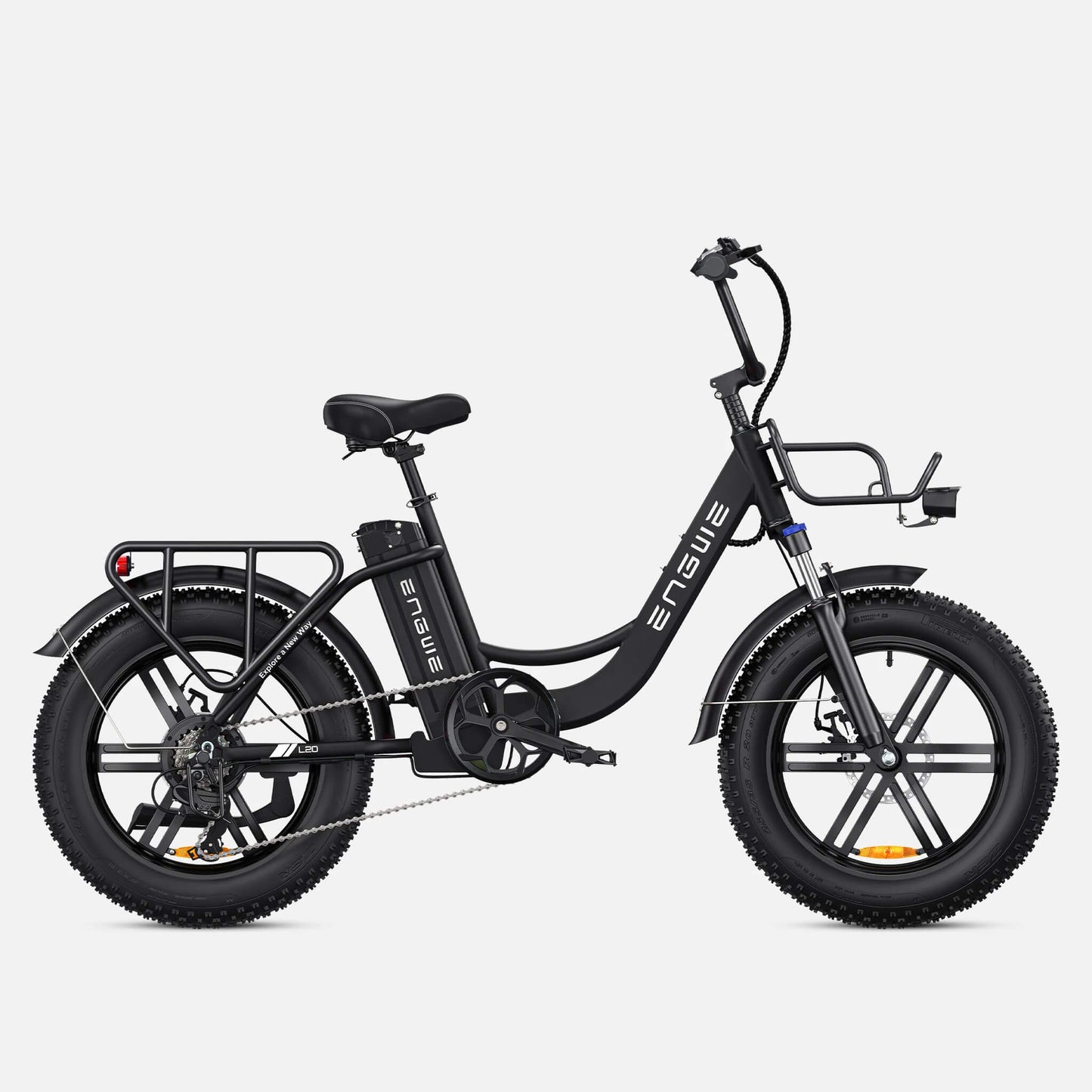 ENGWE L20 250W 140KM Front Suspension Step-Thru Electric Bike