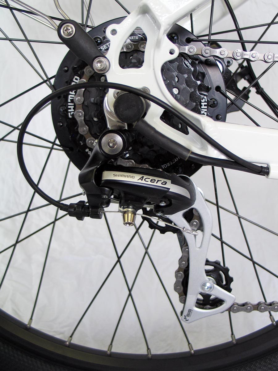 Hikobike NZ Pulse 36V 250W Bafang Hub Drive 468Wh All Terrian Commuting Electric Bike White