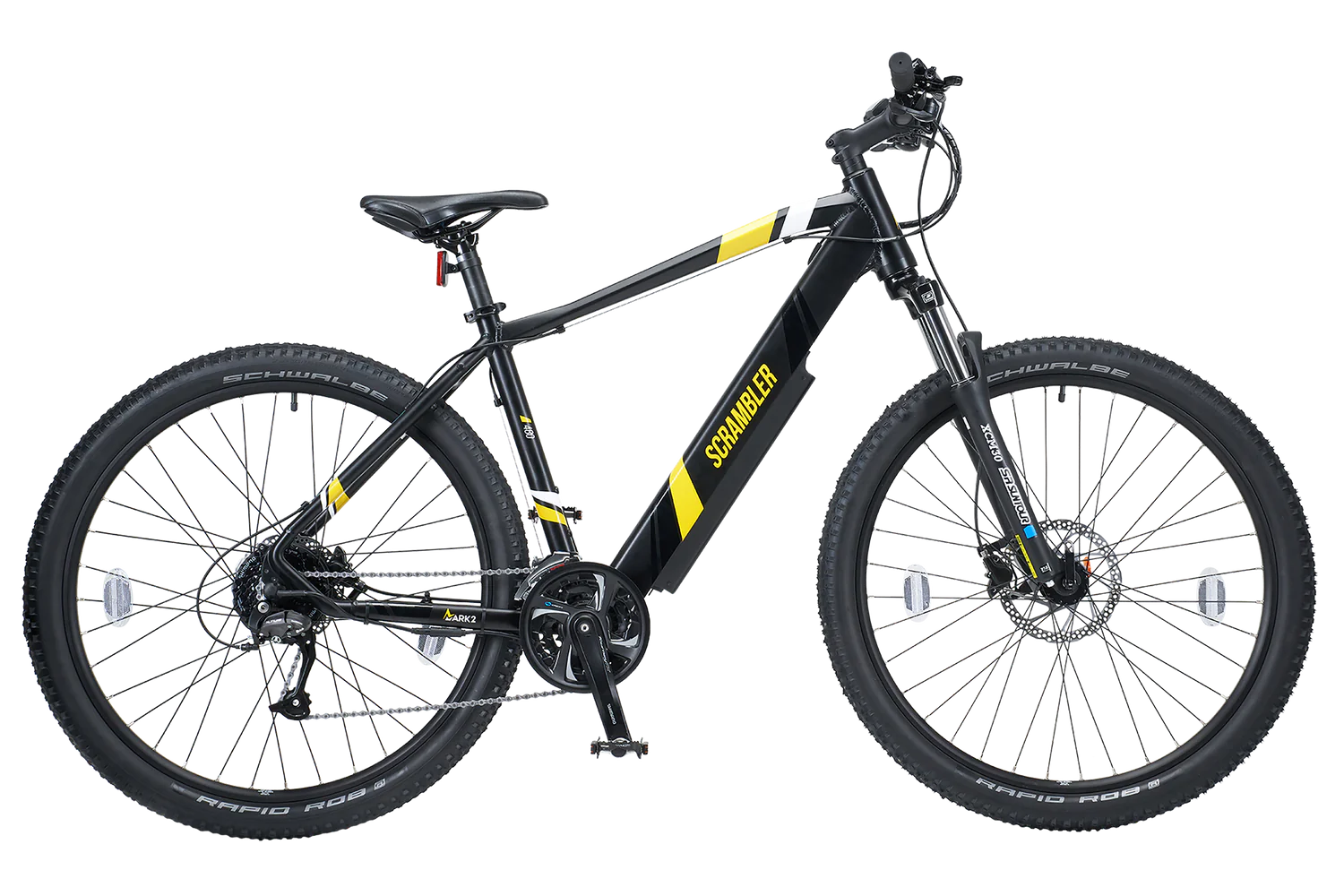 Mark2 Scrambler 430 19 inch frame Lightweight Hardtail eMTB Commute Eco Electric Bikes