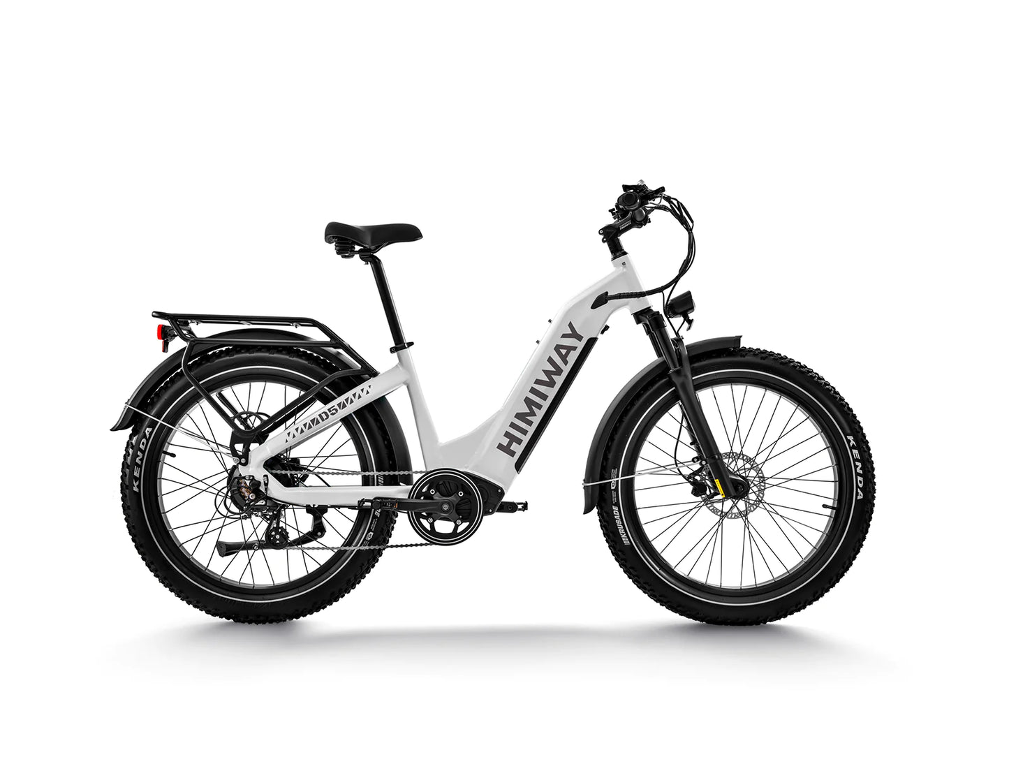 Himiway Premium Zebra Step Through All-terrain Electric Fat Bike