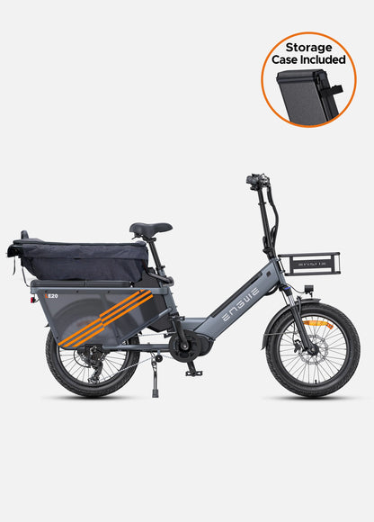 ENGWE LE20 250W Mid-drive Torque Sensor Step-Thru Cargo Electric Bike