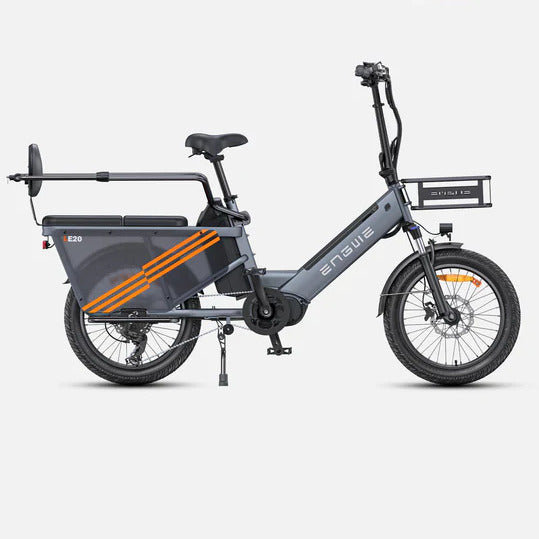 ENGWE LE20 250W Mid-drive Torque Sensor Step-Thru Cargo Electric Bike