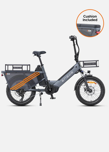 ENGWE LE20 250W Mid-drive Torque Sensor Step-Thru Cargo Electric Bike