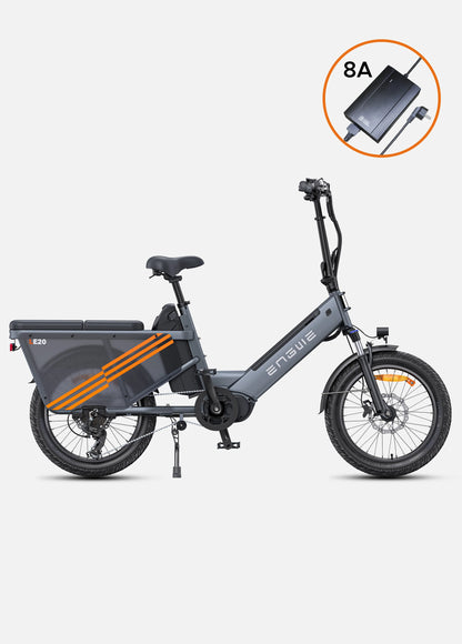 ENGWE LE20 250W Mid-drive Torque Sensor Step-Thru Cargo Electric Bike