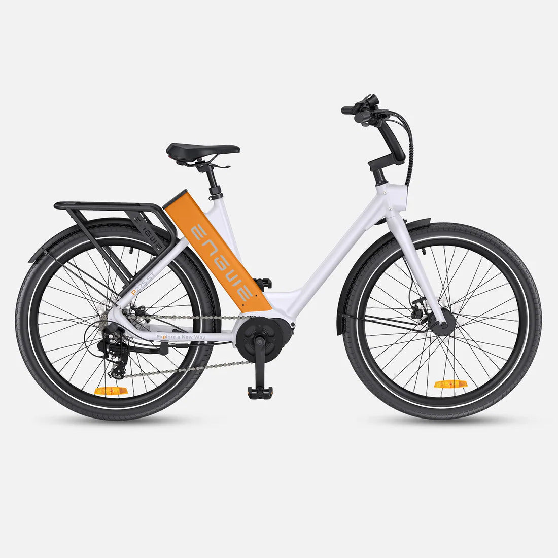 ENGWE P275 ST 260Km 250W 19.2Ah Samsung Cells Mid drive Motor Commutin Eco Electric Bikes