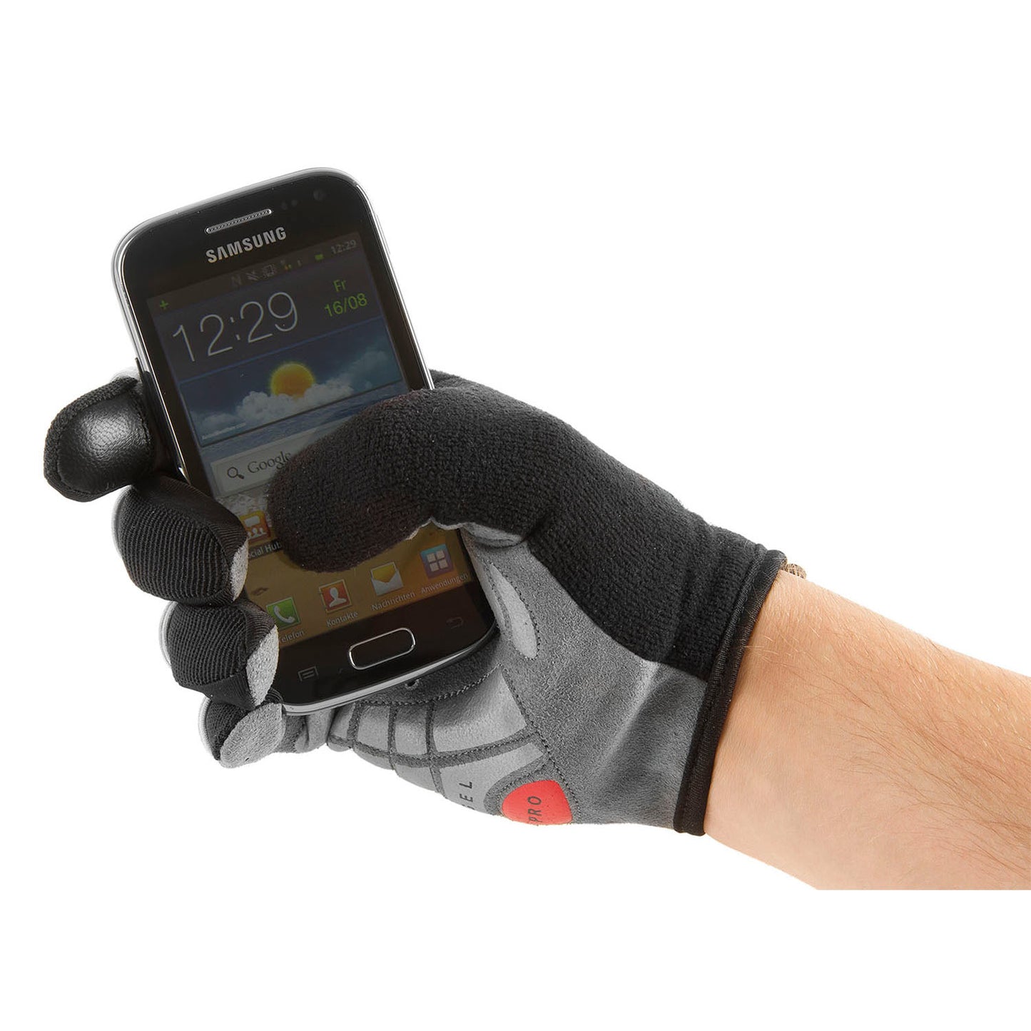 M-WAVE Protect HD Full Finger Cycling Gloves – Gel Padding