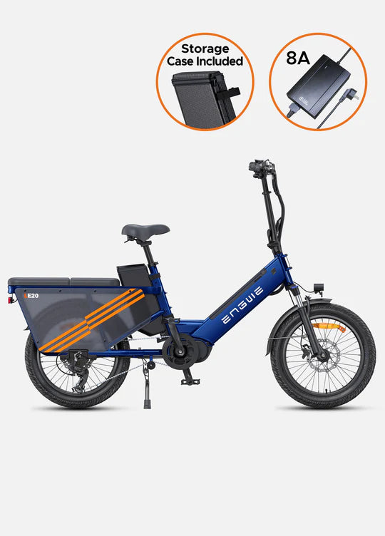 ENGWE LE20 250W Mid-drive Torque Sensor Step-Thru Cargo Electric Bike