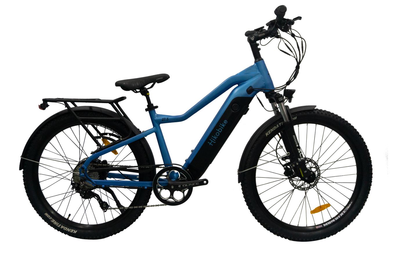 Hikobike Enduro 250W Bafang Hub Drive 48V 670Wh All Terrain Commuting Electric Bike Blue