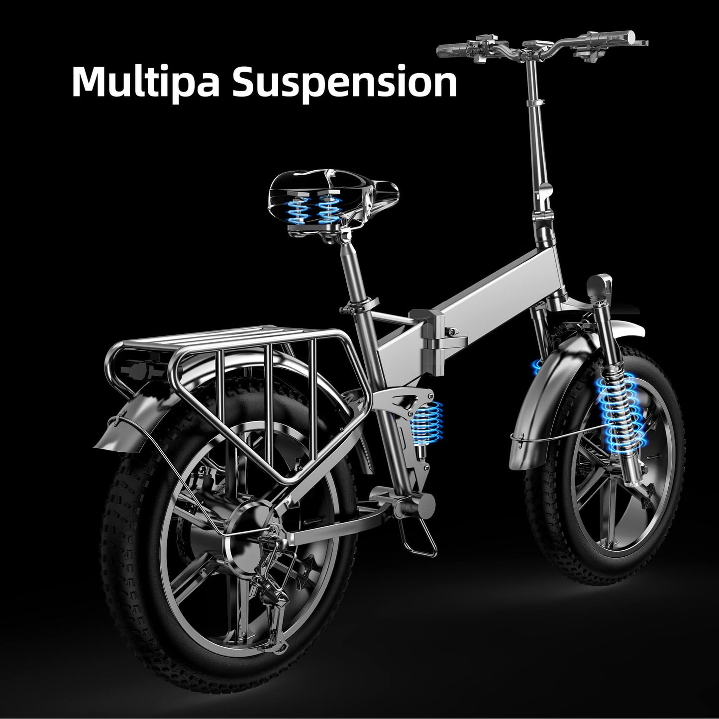 ENGWE Engine X 250W 100KM Full Suspension Foldable Electric Bike