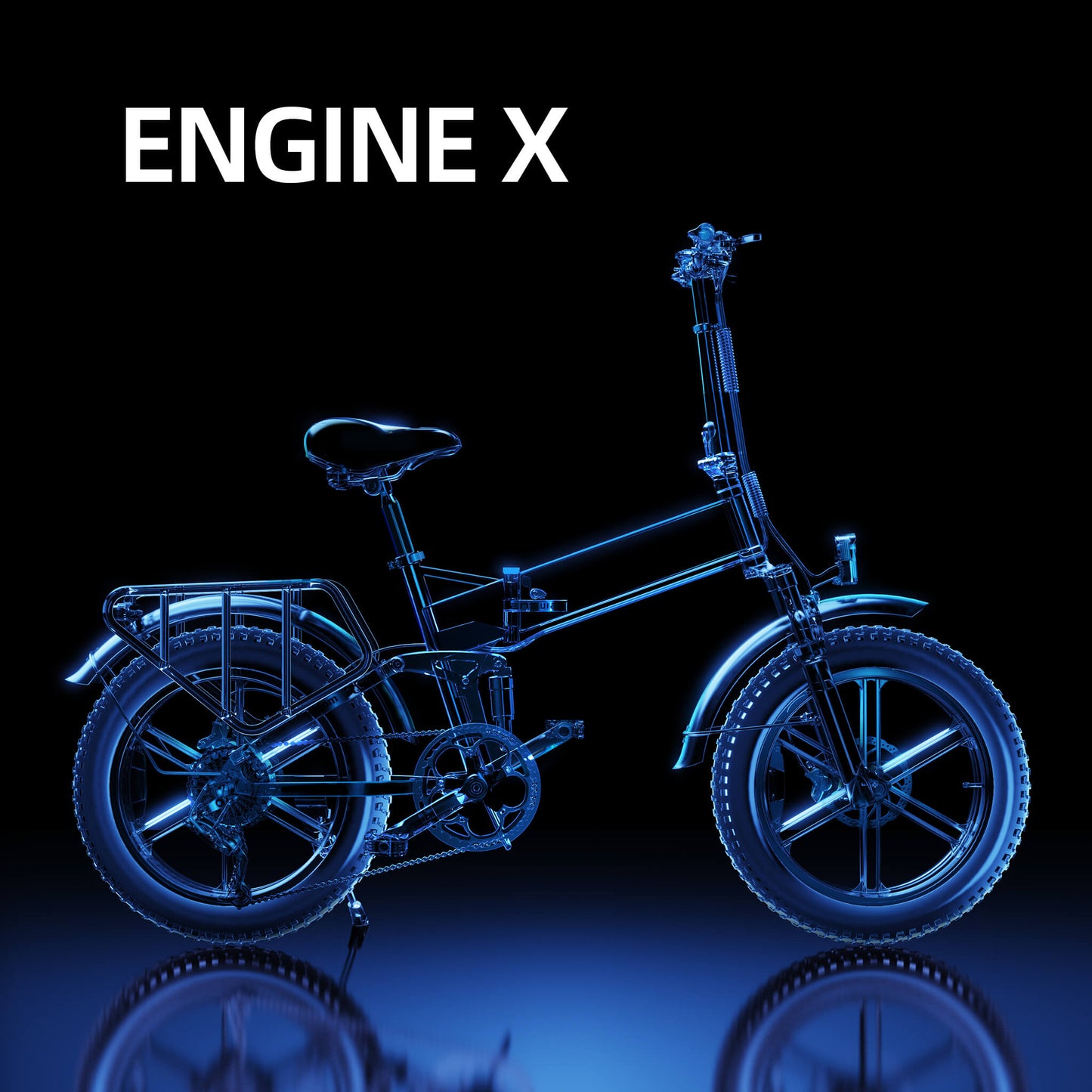 ENGWE Engine X 250W 100KM Full Suspension Foldable Electric Bike
