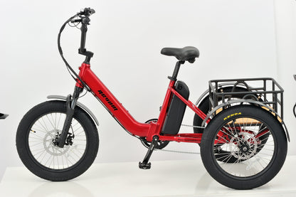 Revom T1 Fat Tyre Electric City and Mountain Trike Electric Bike