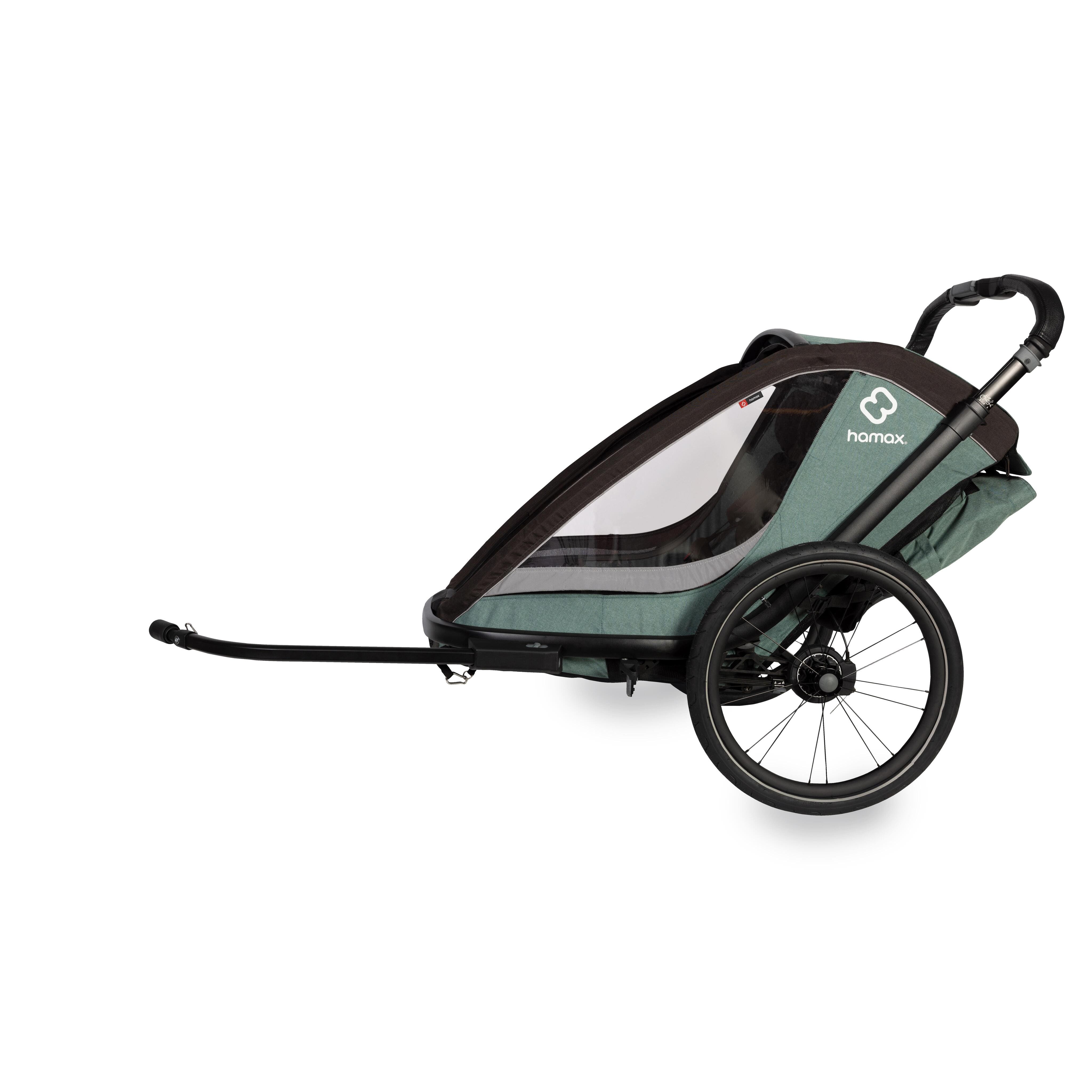 Hamax Cocoon One Child Bike Trailer Eco Electric Bikes