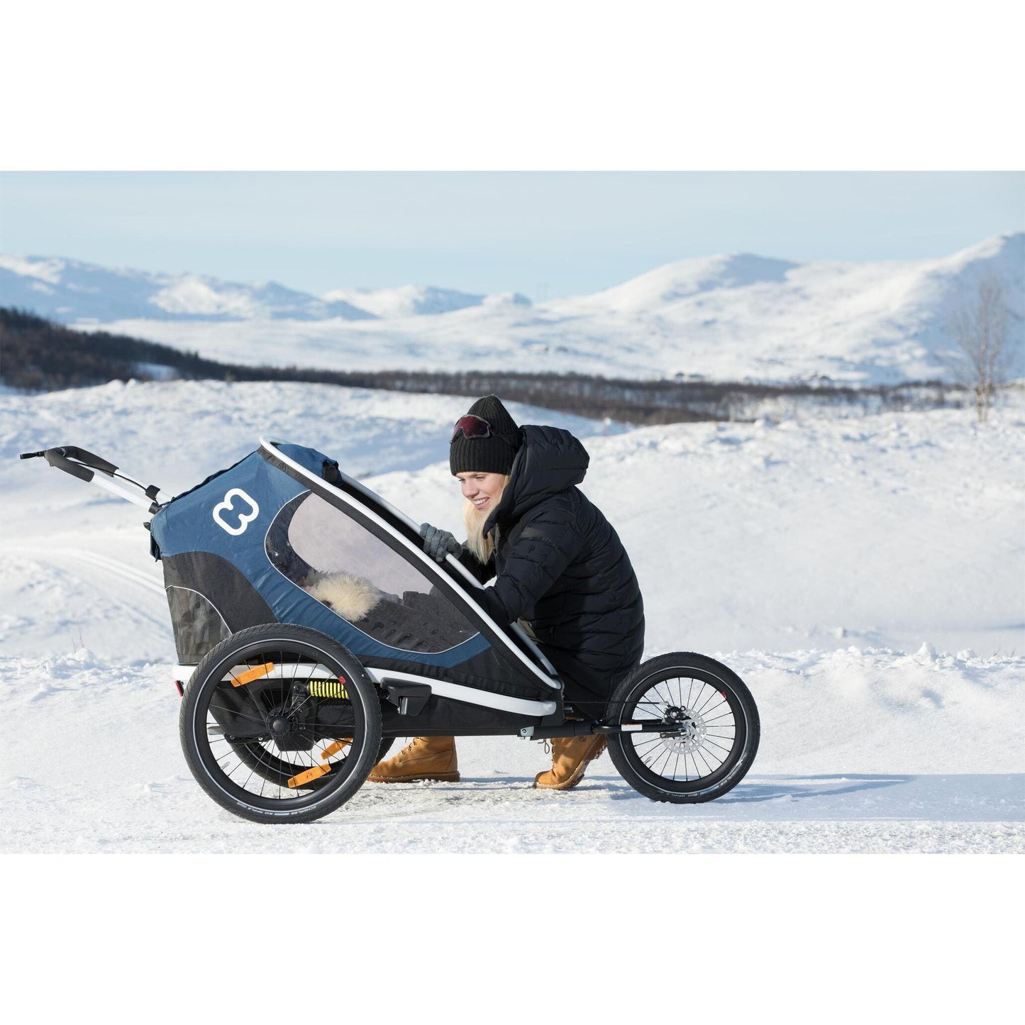 Hamax Outback Twin Child Bike Trailer