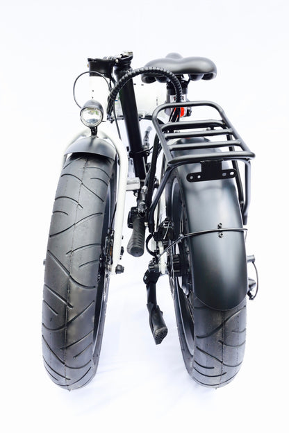 E-Go Max+ Fat Tyre Folding City Urban Electric Bike 250w