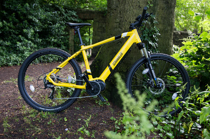 Mark2 Scrambler CL Yellow eMTB 90Nm torque Rockshox air suspension Commute Mountain Electric Bike