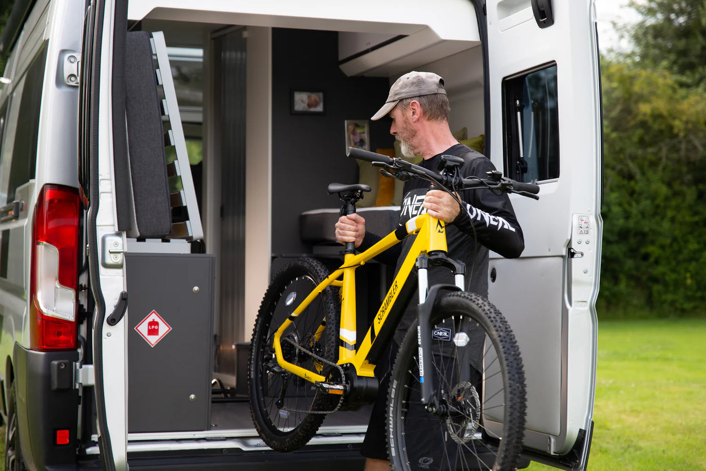 Mark2 Scrambler CL Yellow eMTB 90Nm torque Rockshox air suspension Commute Mountain Electric Bike