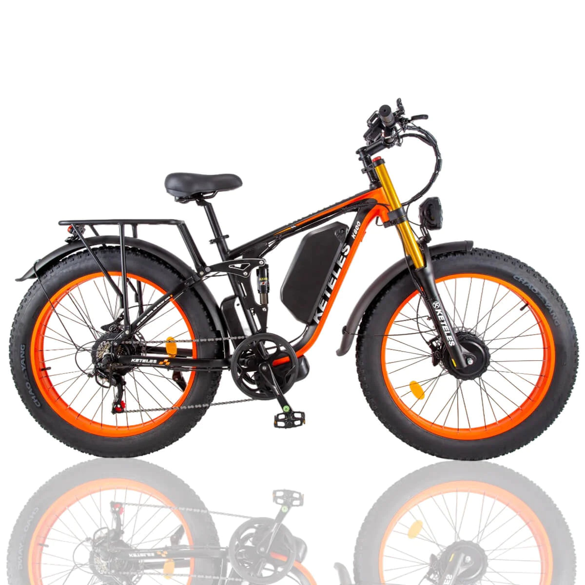 KETELES K800 Pro 2000W Electric Bike Dual Motor 48V 23AH Battery