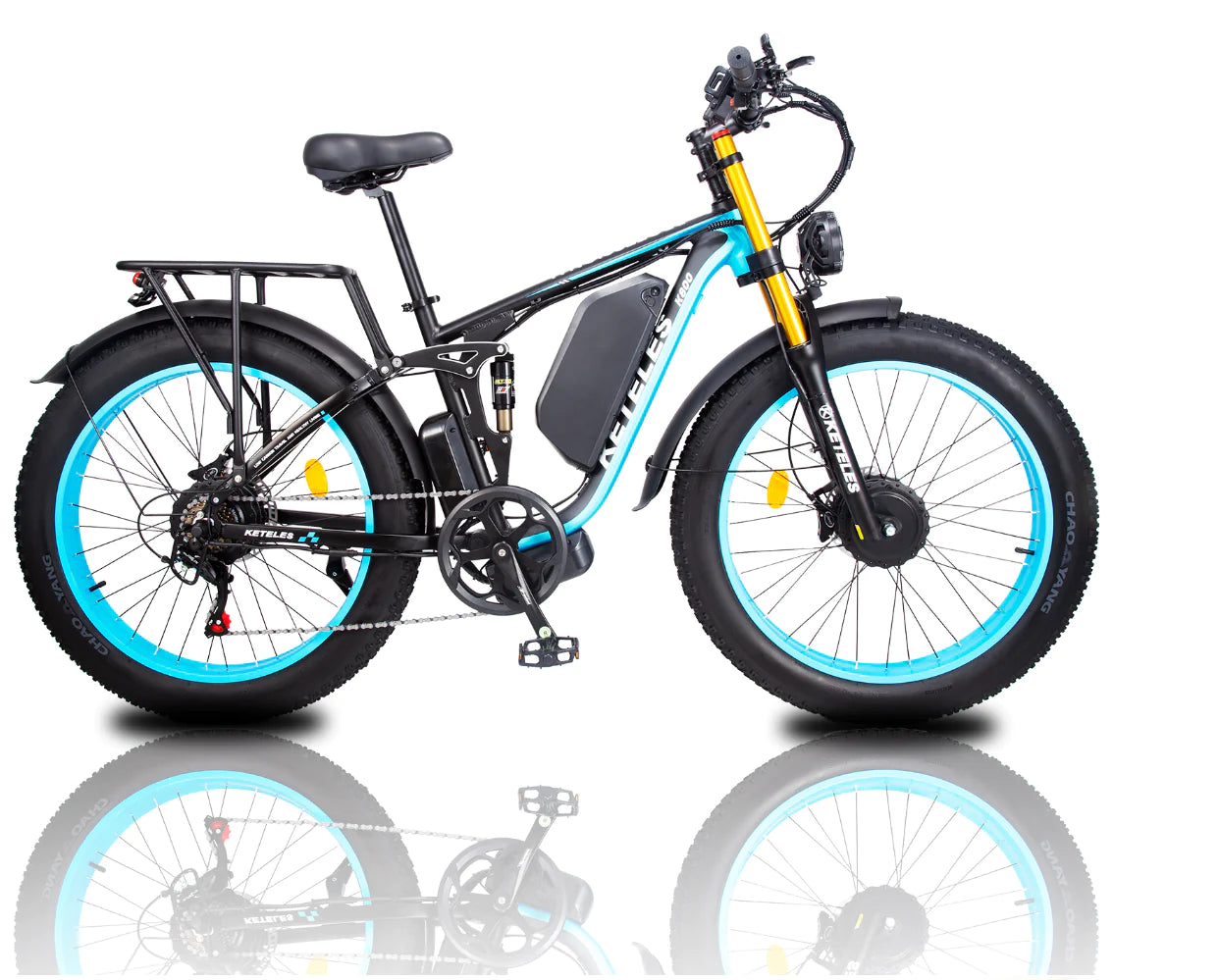 KETELES K800 Pro 2000W Electric Bike Dual Motor 48V 23AH Battery