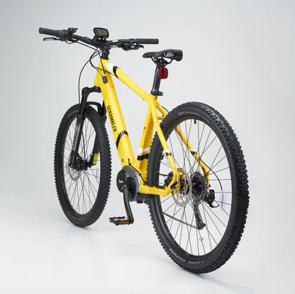 Mark2 Scrambler CL Yellow eMTB 90Nm torque Rockshox air suspension Commute Mountain Electric Bike