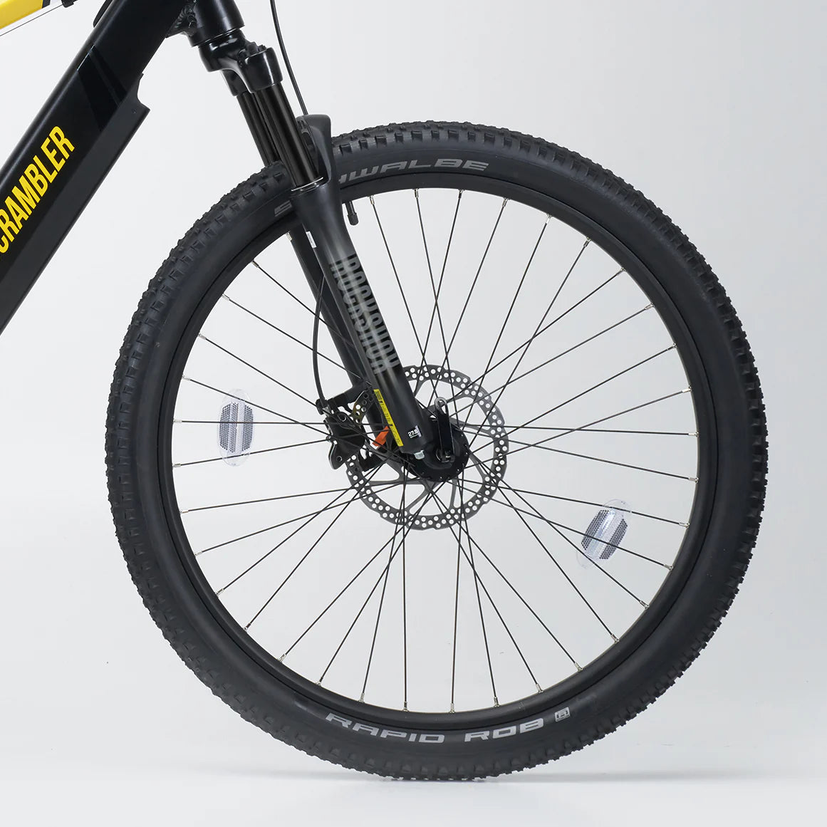 Mark2 Scrambler CL Black eMTB 90Nm torque Rockshox air suspension Comm Eco Electric Bikes