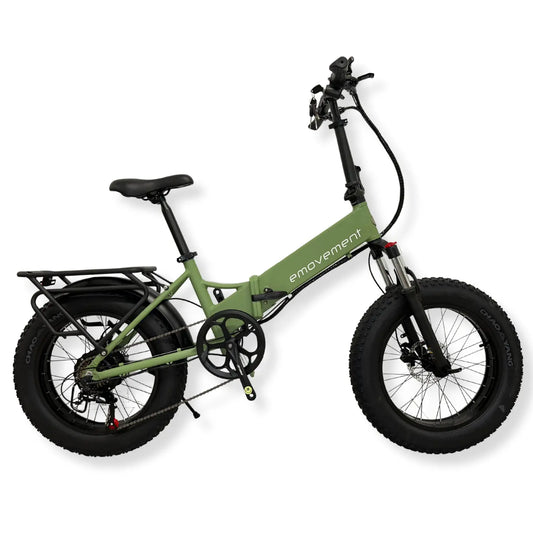 E-Movement Pixie (Clover - Light Green) Folding 250W | 500W Electric Bike