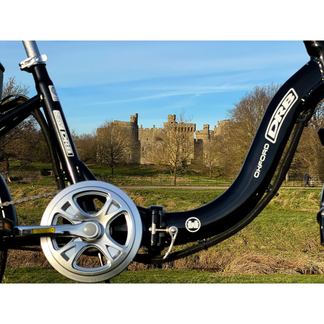 Dallingridge Oxford Folding City Electric Bike - Gloss Black