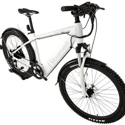 E-Movement Thor (White) – Lightweight Hybrid Electric Mountain Bike