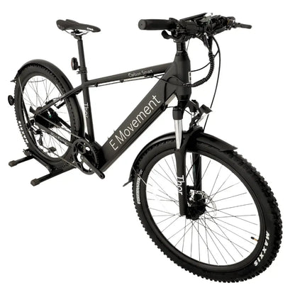 E-Movement Thor (Black) – Lightweight Hybrid Electric Mountain Bike