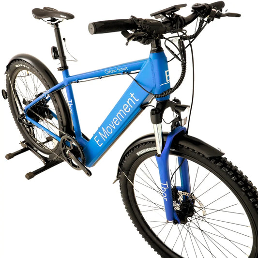 E-Movement Thor (Blue) – Lightweight Hybrid Electric Mountain Bike