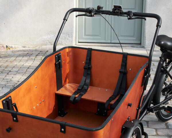 AM Cargo Ultimate Harmony Cargo Electric Tricycle – Black/Woodgrain