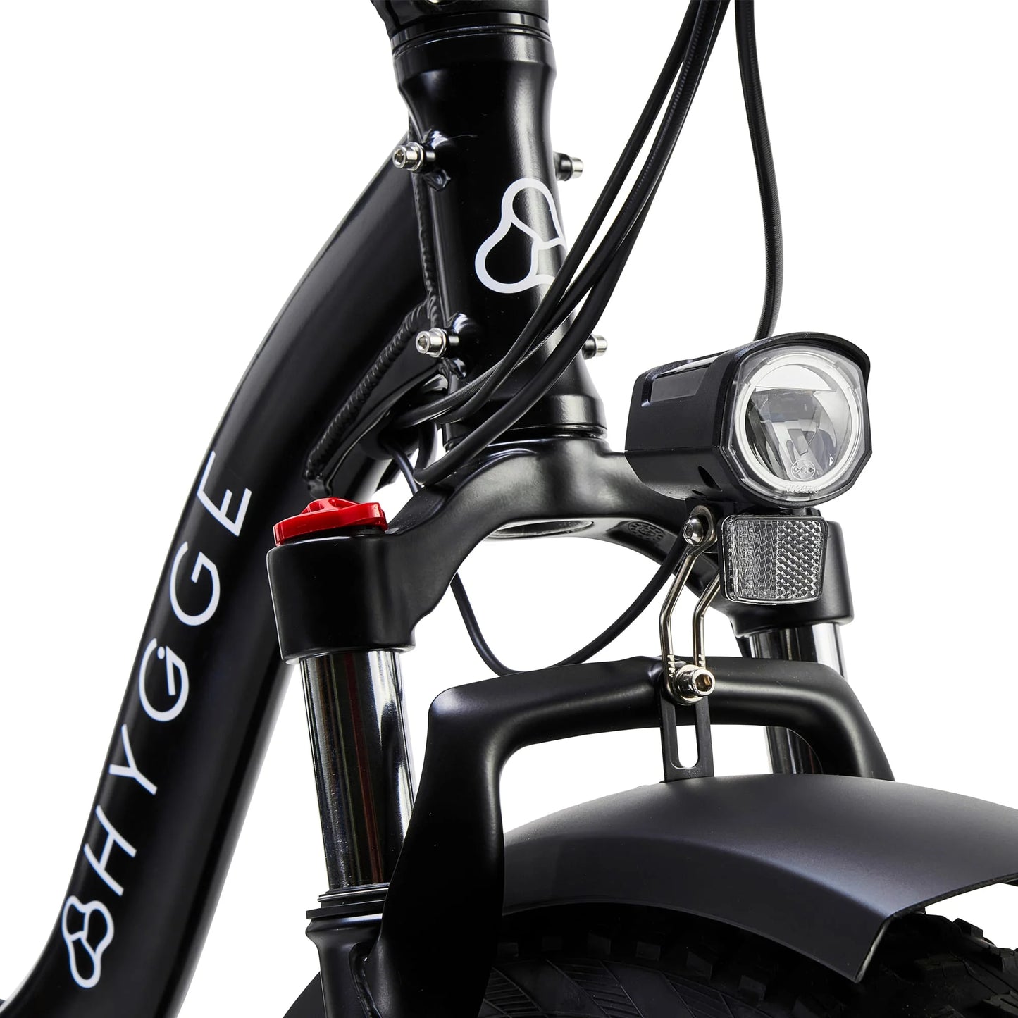 Hygge Vester 250W Step Through Black Foldable All Terrain & City Electric Bike