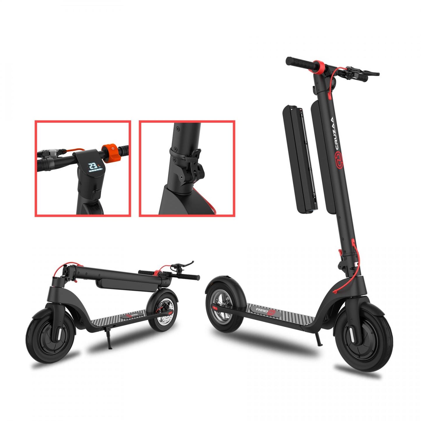 Cruzaa Commuta Electric Scooter – 45km Range – 25kmh Top Speed