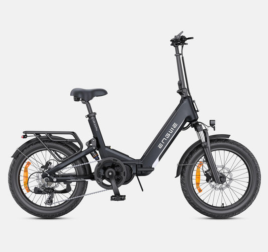 Engwe L20 3.0 Boost 250W 100Nm Mid-drive Motor Full Suspension Compact Electric Bike