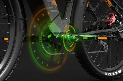 Lankeleisi MX600PRO 500W Motor 27.5" Tire 20Ah Samsung Batteries City Electric Bike