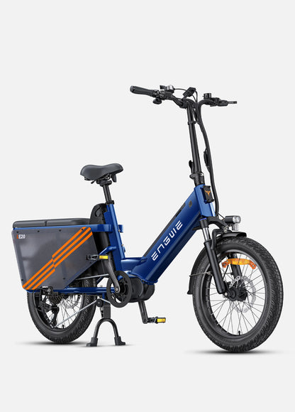 ENGWE LE20 250W Mid-drive Torque Sensor Step-Thru Cargo Electric Bike