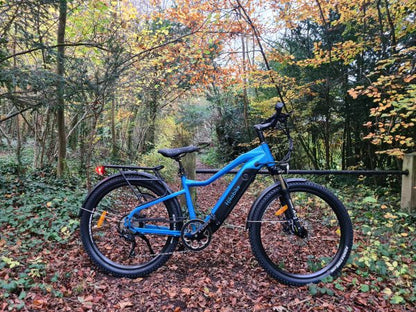 Hikobike Enduro 250W Bafang Hub Drive 48V 670Wh All Terrain Commuting Electric Bike Blue