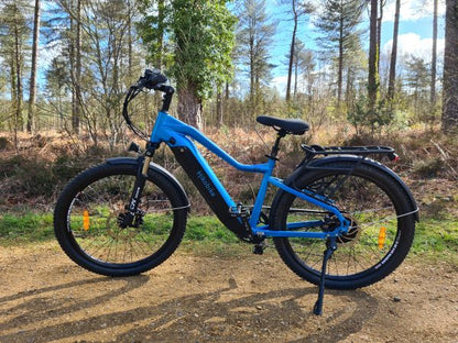 Hikobike Enduro 250W Bafang Hub Drive 48V 670Wh All Terrain Commuting Electric Bike Blue