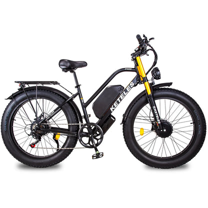 KETELES XF4000 2000W Dual Motor Electric Bike 48V 23AH