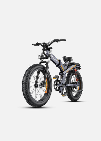 ENGWE X24 1000W 150KM Triple Suspension Foldable Electric Bike