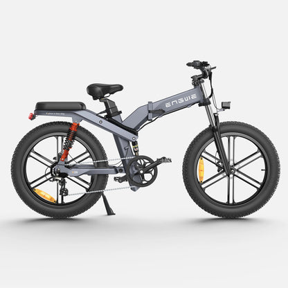 ENGWE X26 1000W 150KM Triple Suspension Foldable Electric Bike